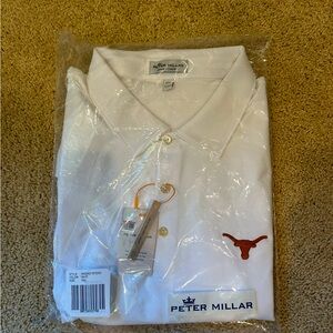 Peter Millar White Men's Texas Shirt
